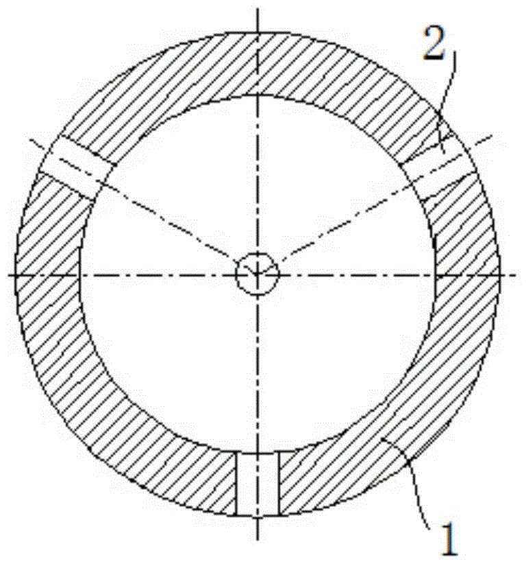 Preparation method of large abrasion-proof hollow grinding ball