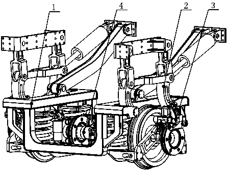 Highway and railway dual-purpose vehicle