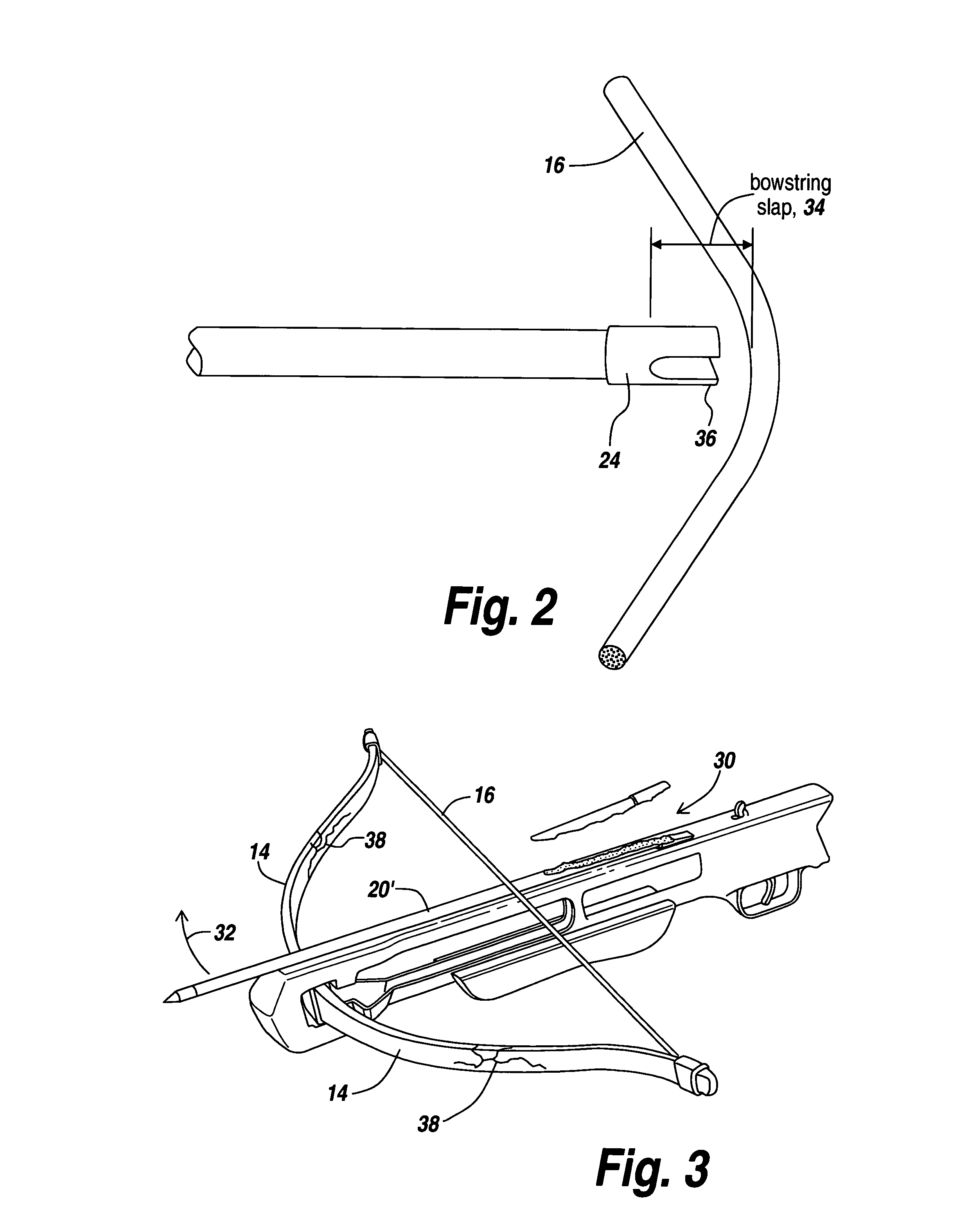 Vibration damping nock construction