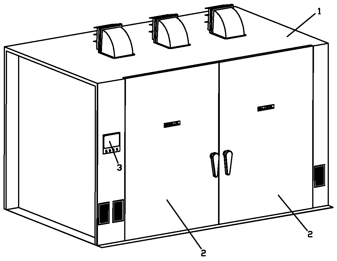 Moving egg vehicle type incubating machine with more flexible control