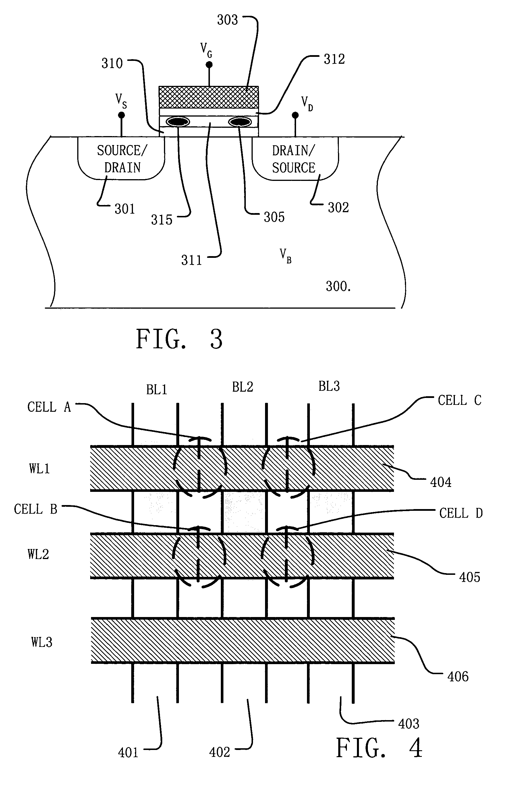 Integrated code and data flash memory