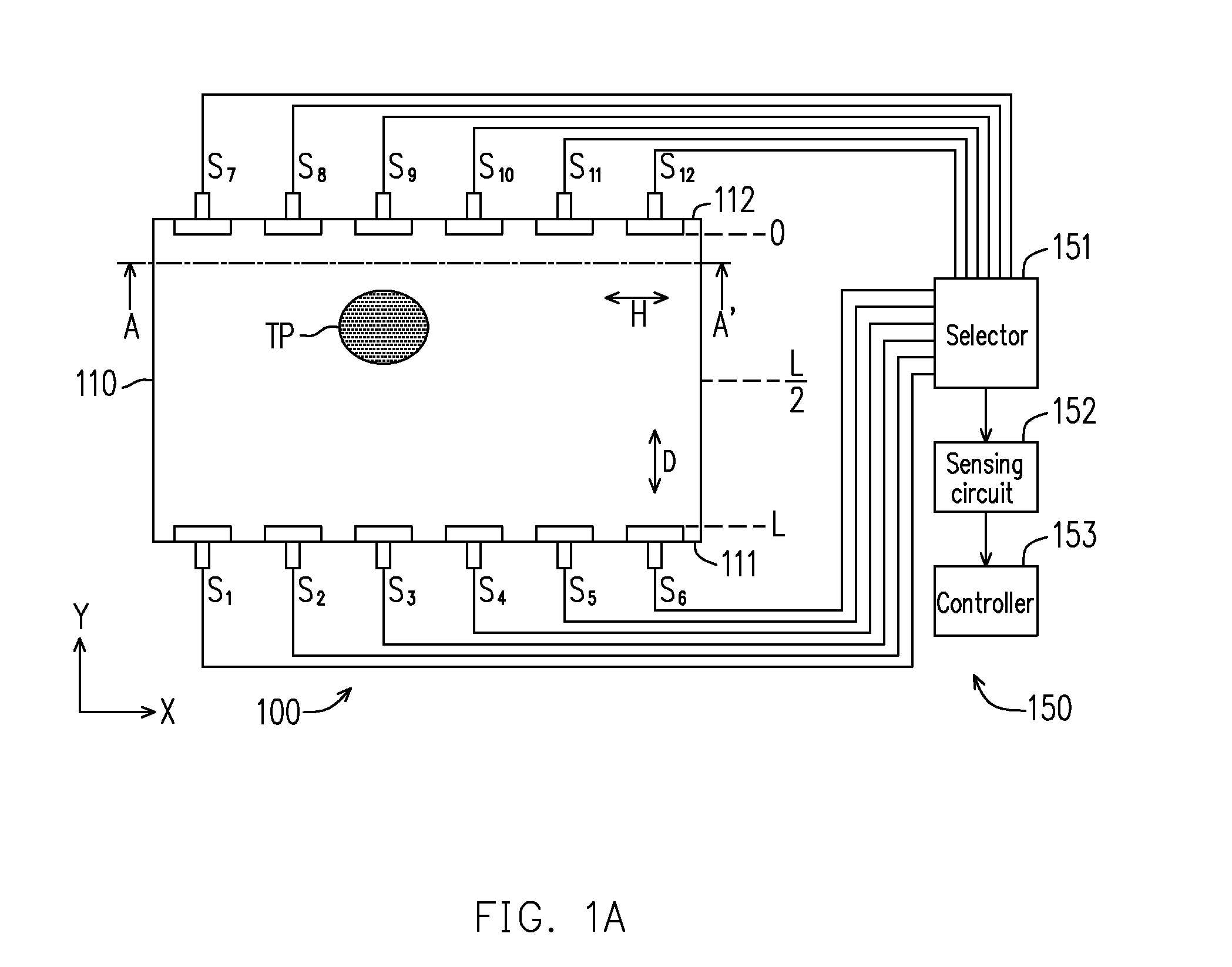 Method and driving apparatus for identifying sensing value of touch panel