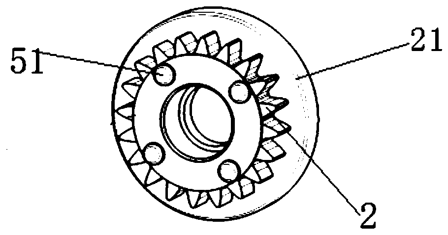 Rack and pinion set for steering column, steering column adjustment mechanism and vehicle