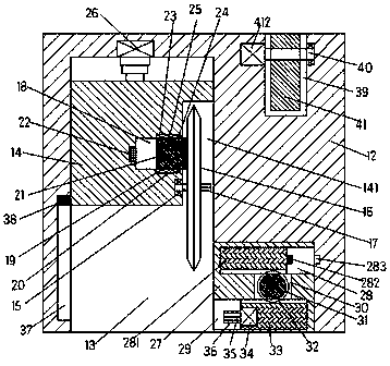 Cutting device for cutting tire components