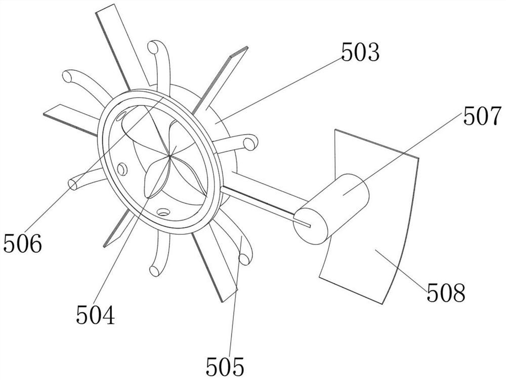 Automatic cabin cleaning device for transport ship