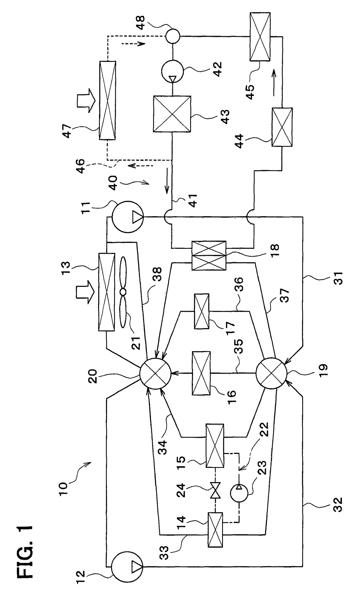 Thermal management system for vehicles