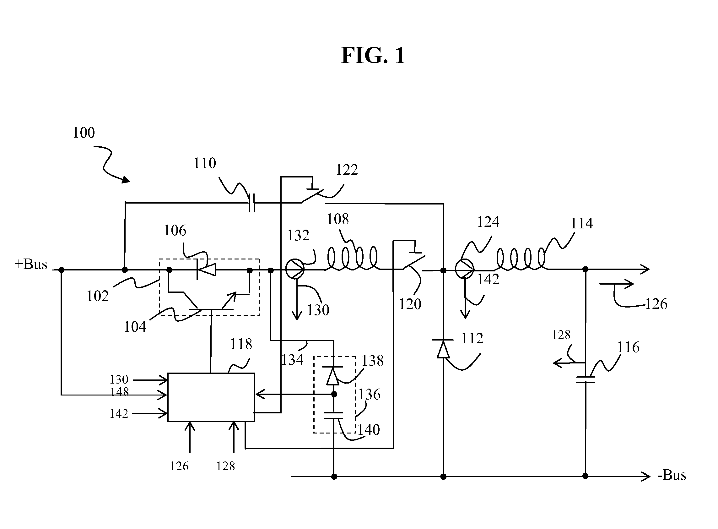 Adjustable resonant buck converter