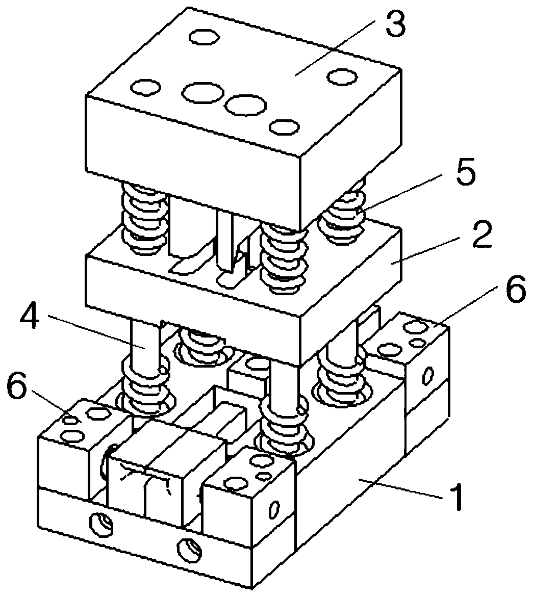 Preforming device for copper flat wire precision welding