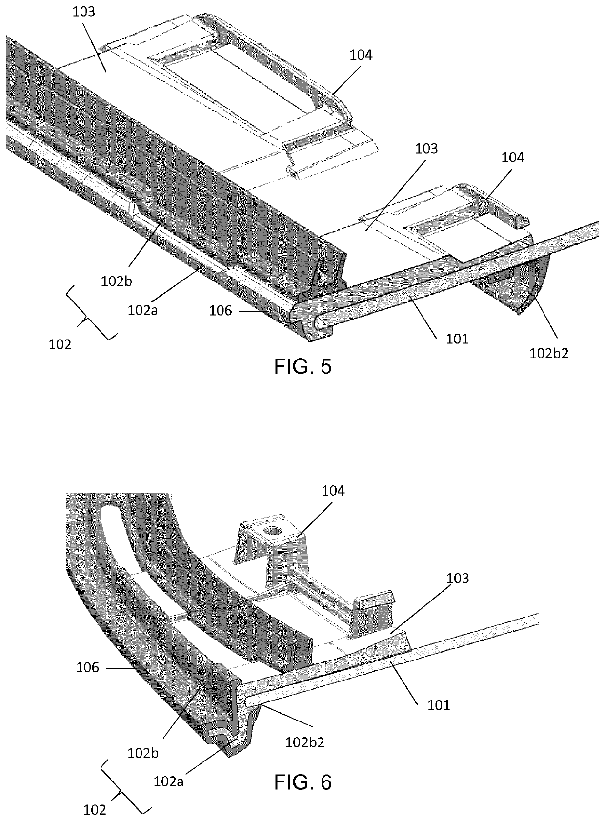 Window unit comprising a glazing panel and a frame