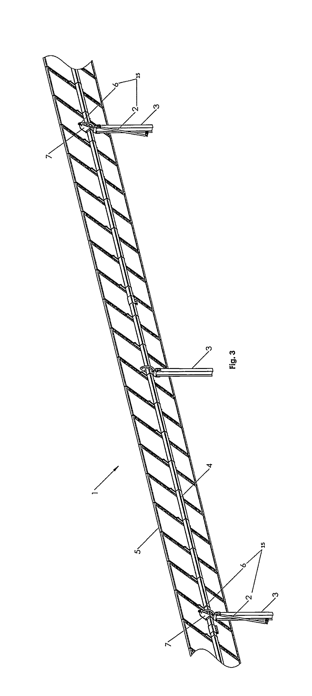 Dynamic stabilizer for solar trackers