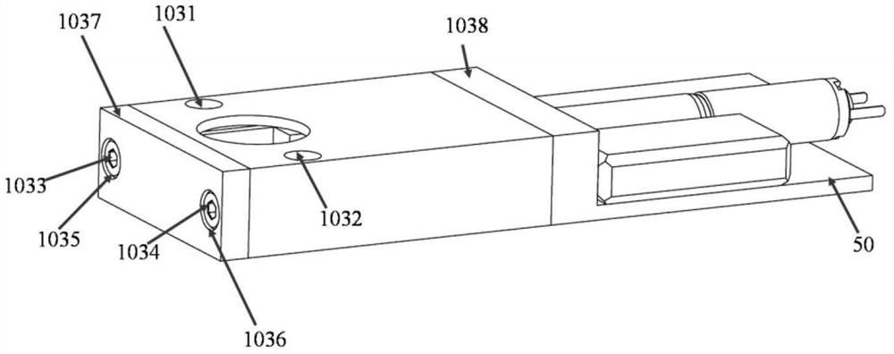 A miniature gate valve device for high vacuum