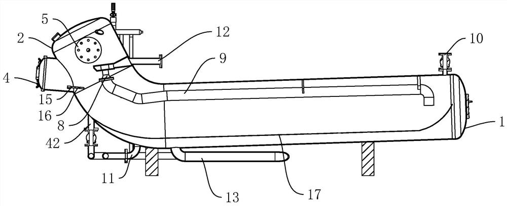 A mechanical opening machine for producing polyester and nylon superfine fiber dust-free cloth