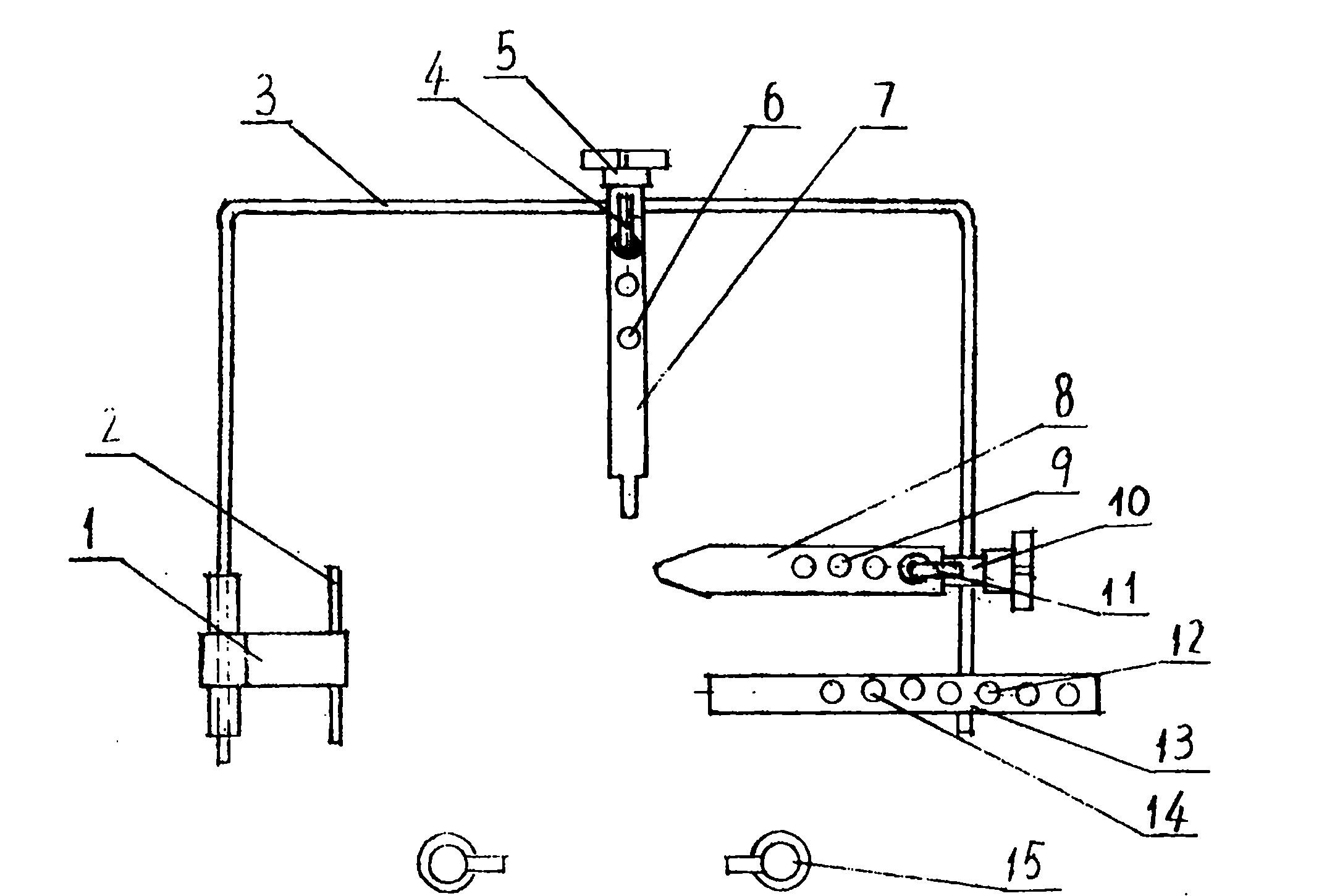 Artificial hip joint replacing-retracting-exposing positioner