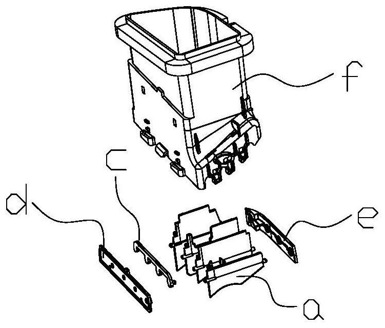 Automobile air conditioner air outlet and production equipment and method thereof