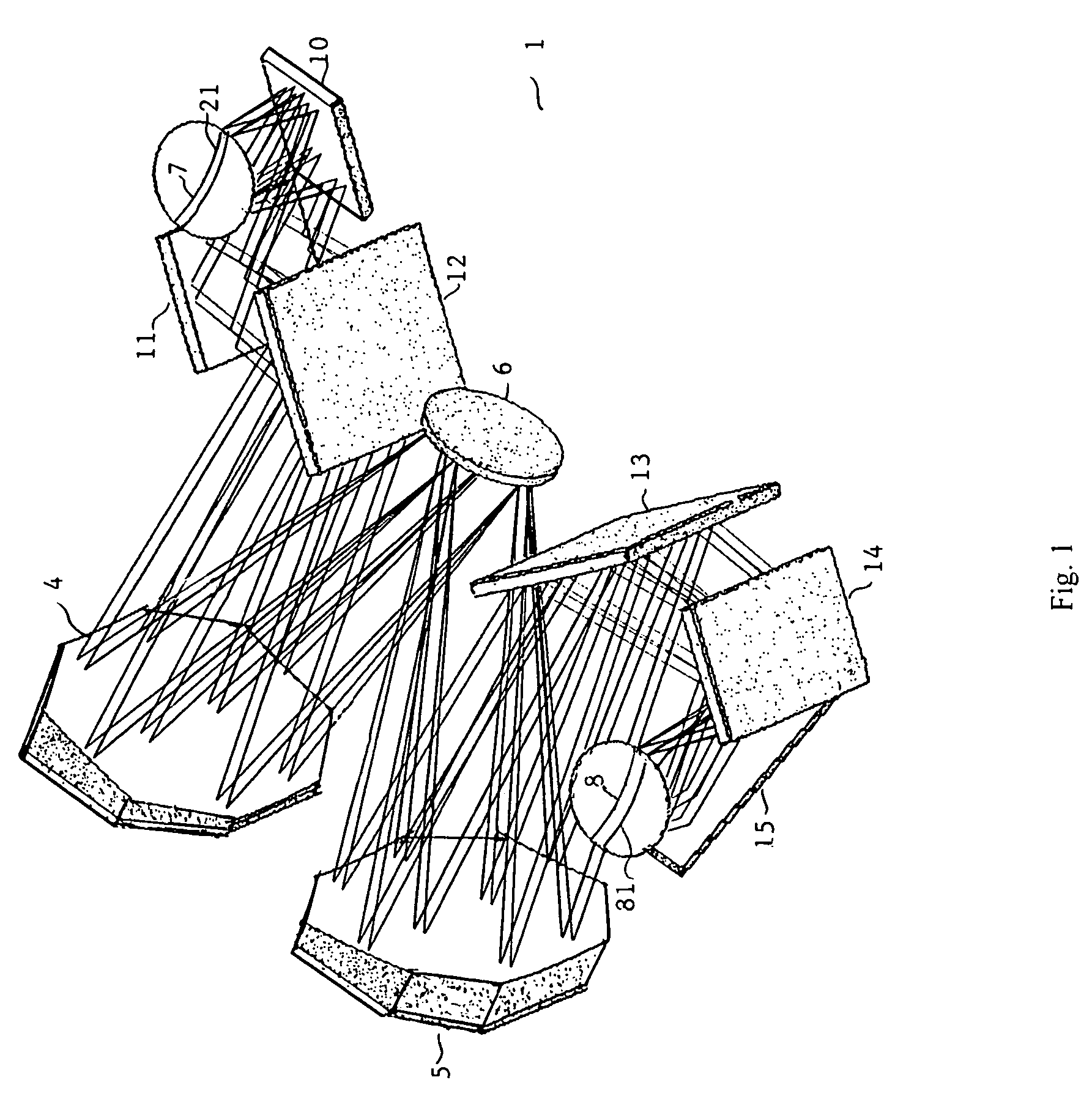 Roll printer with decomposed raster scan and X-Y distortion correction