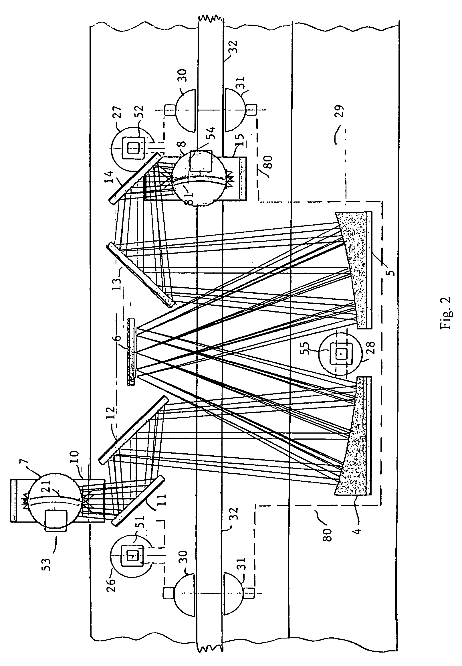 Roll printer with decomposed raster scan and X-Y distortion correction