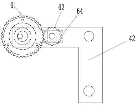 A device for cutting and separating cauliflower florets in the field