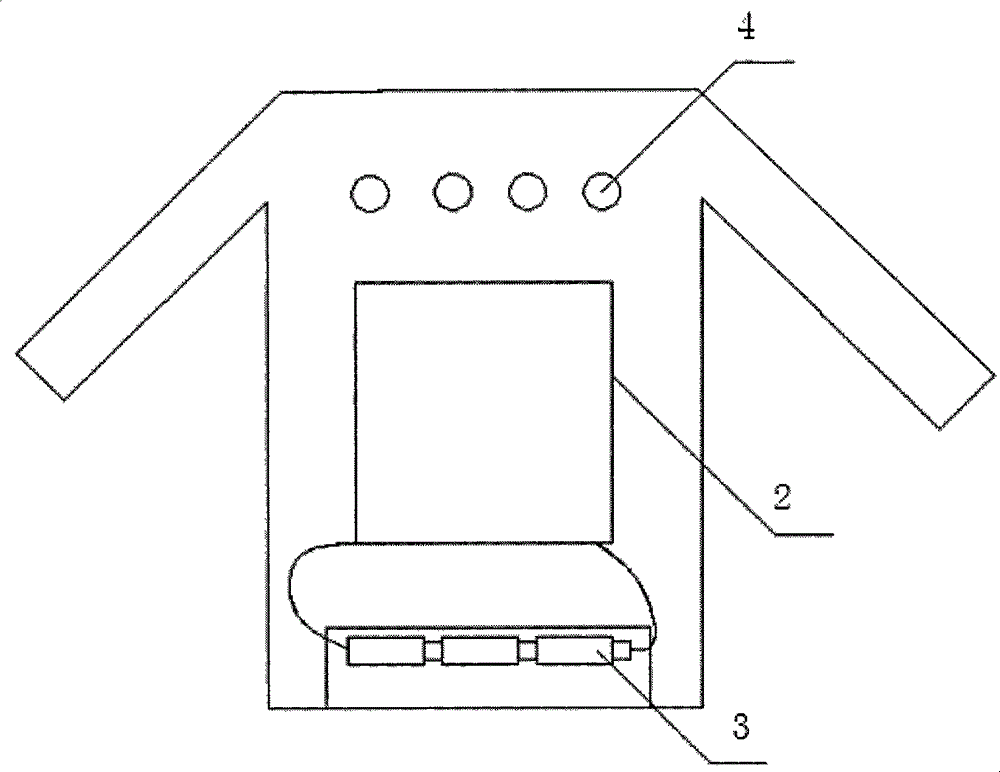 Multifunctional garment with moisture permeable negative ion release fabric