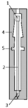 Mold core for manufacturing high-temperature alloy hollow blade