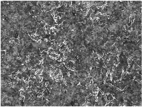 Production process of forced air-cooled full sorbite vermicular graphite cast iron