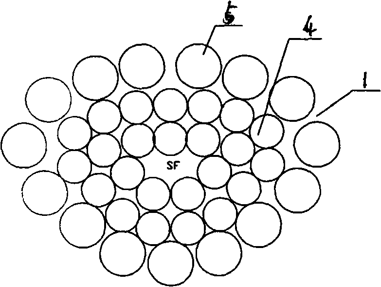 Steel wire rope for nacelle and manufacturing method thereof