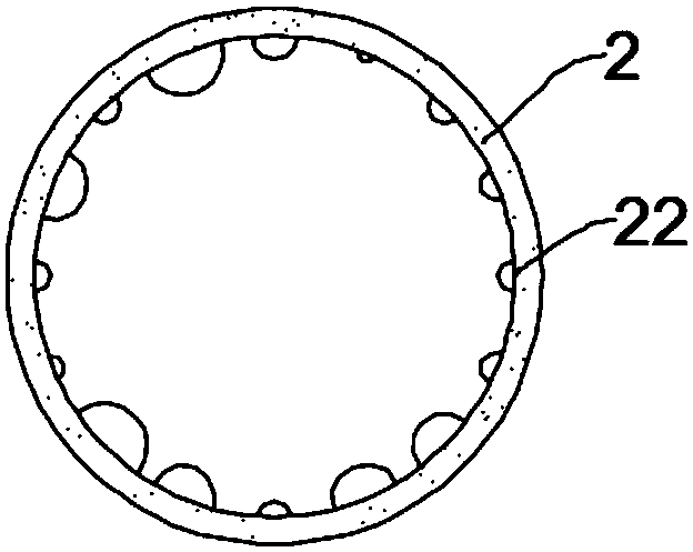 Feed crushing device with drying function