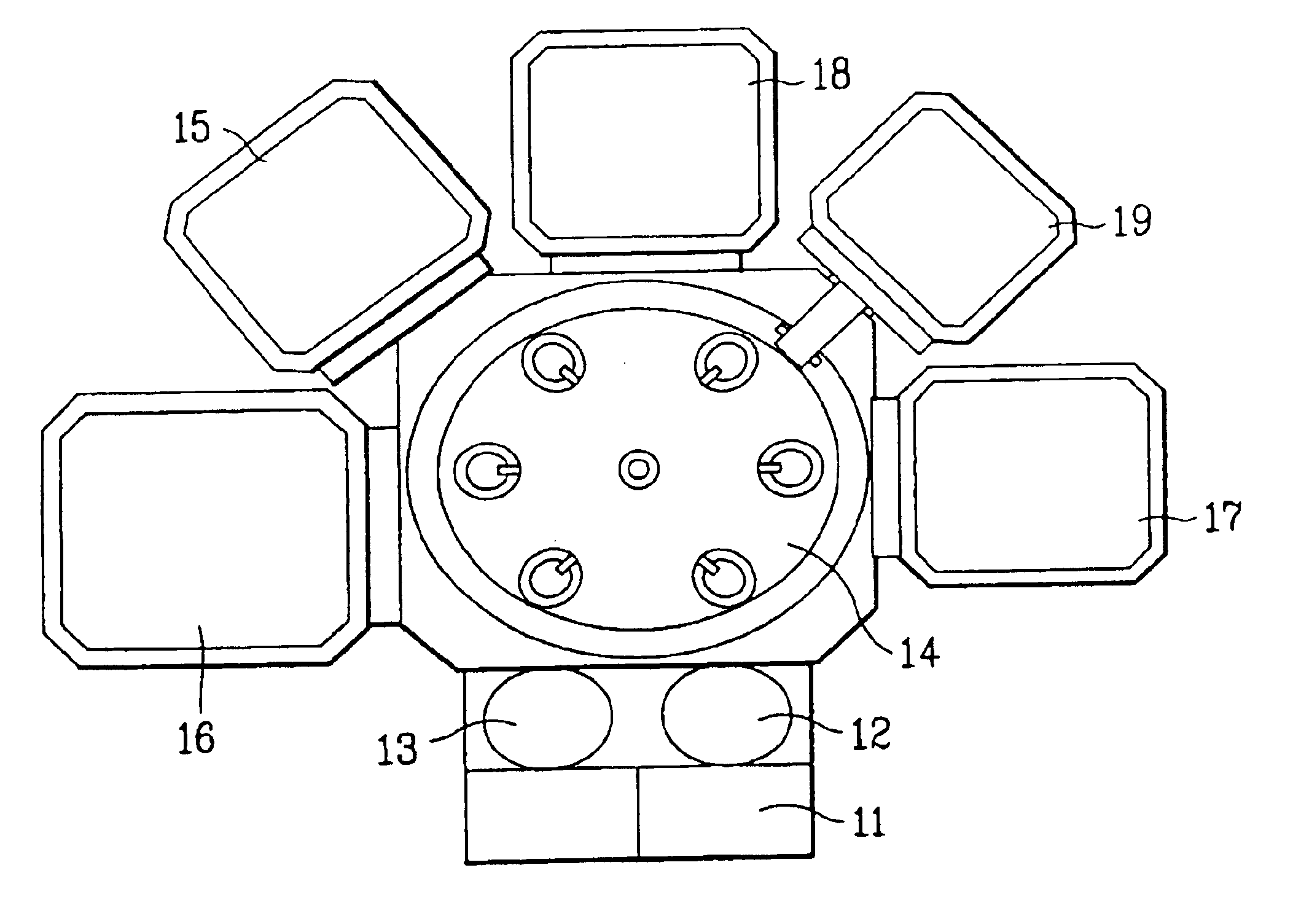 Cu film deposition equipment of semiconductor device