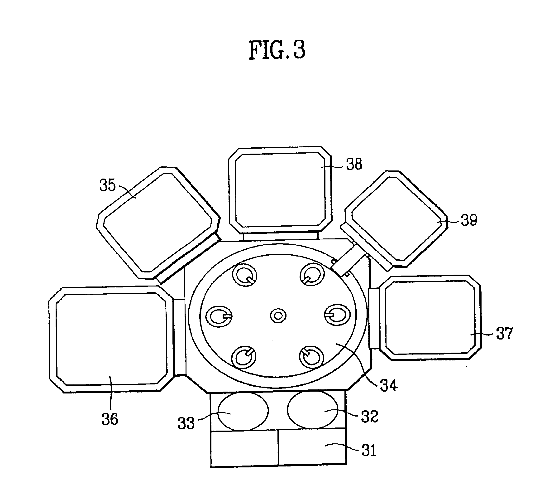 Cu film deposition equipment of semiconductor device