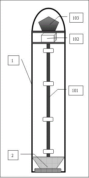 Integrated monitoring and early warning system for geological mountain torrent disaster and realization method thereof