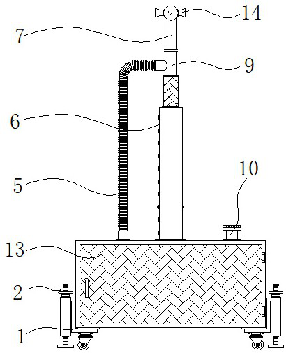 Intelligent water-saving irrigation system for intelligent agriculture