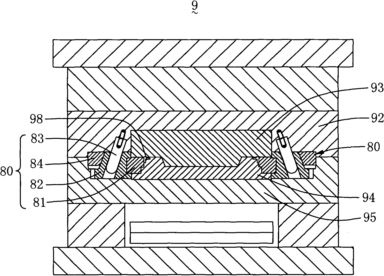 Die frame assembly