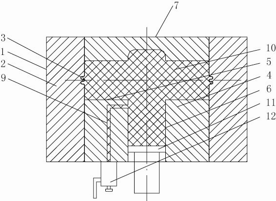 Viscoelasto-plastic soft mode forming method of minor-radius corrugated surface thin-wall metal barrel part