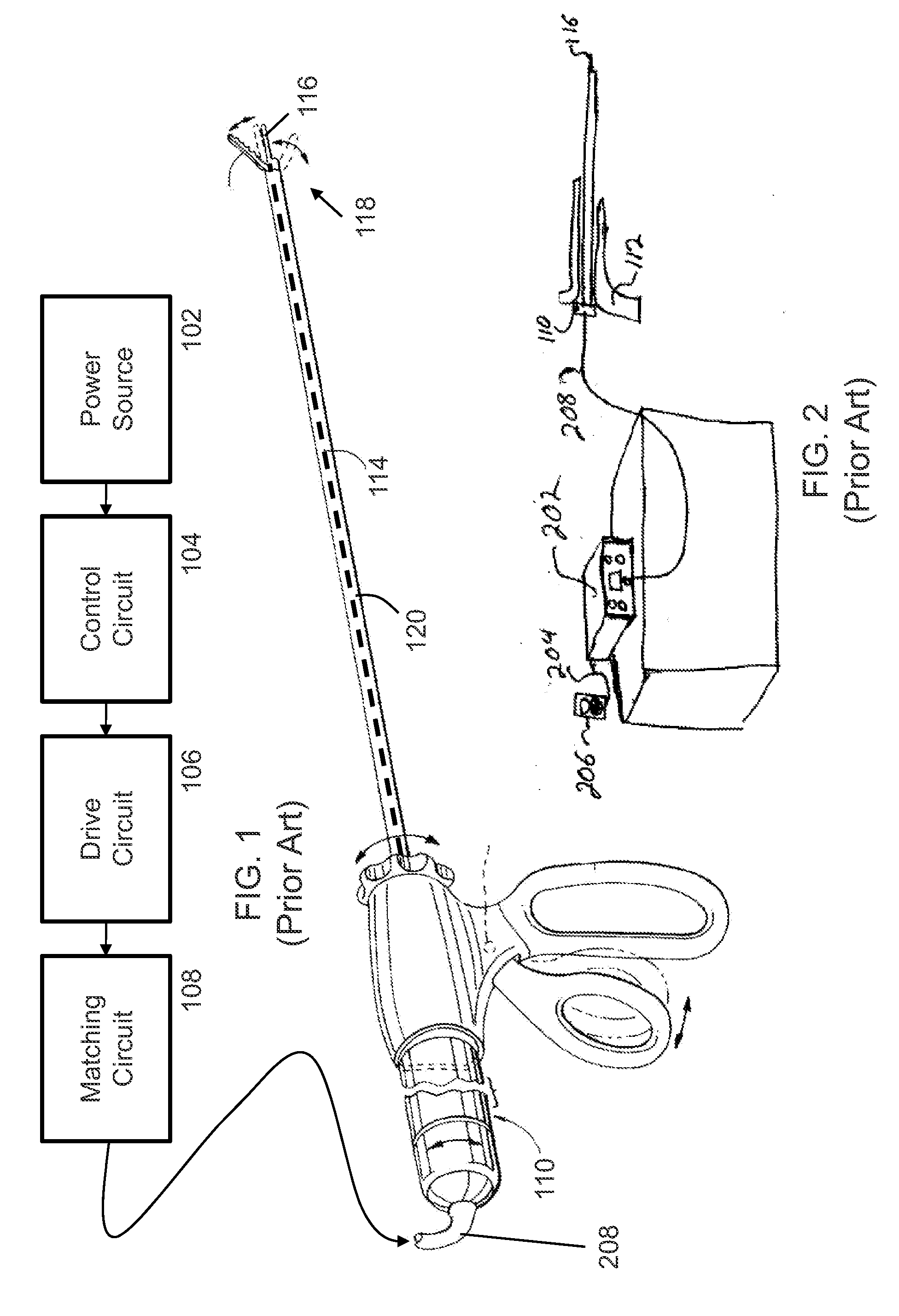 Two-Stage Switch for Cordless Hand-Held Ultrasonic Cautery Cutting Device