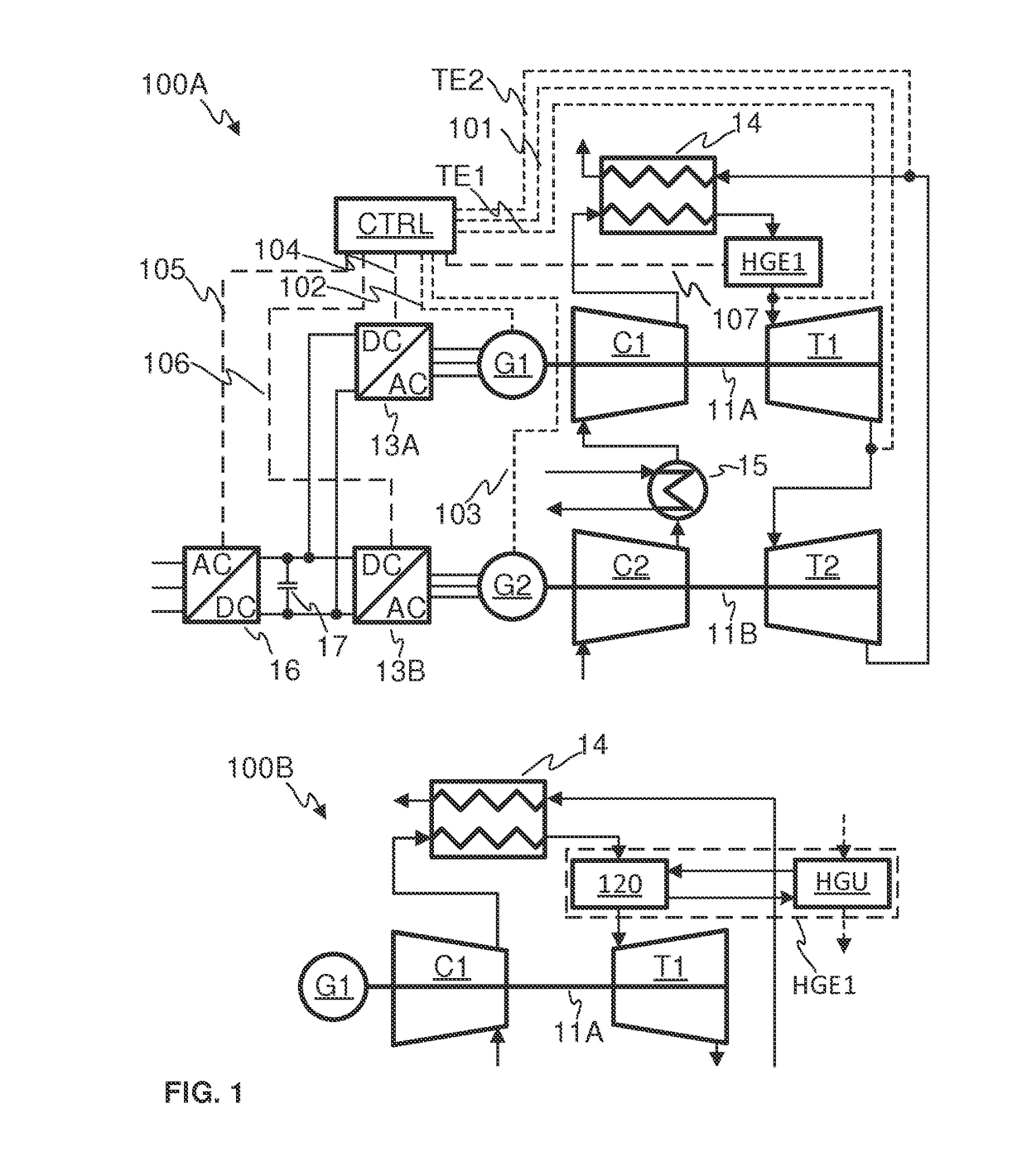 System, method and computer program for operating a land- or marine-based multi-spool gas turbine