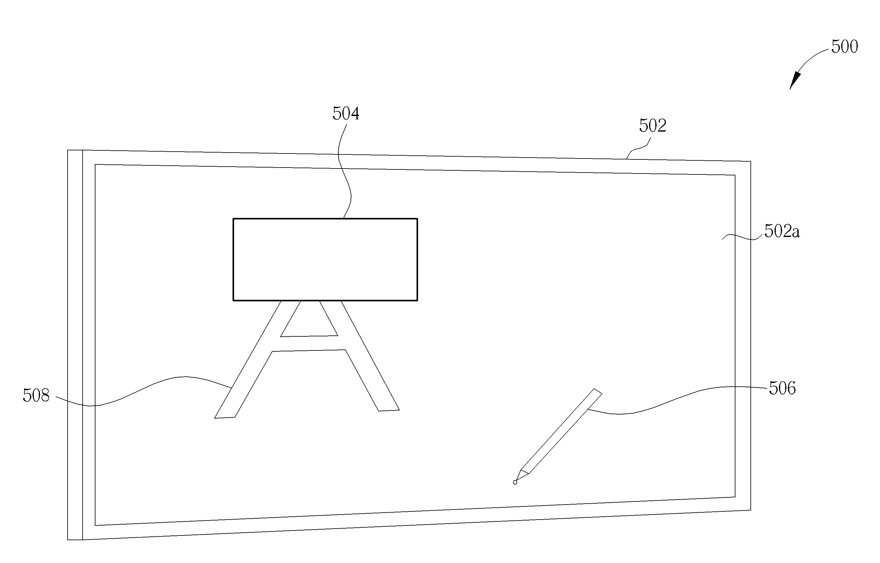 Electronic writing system and operating method thereof