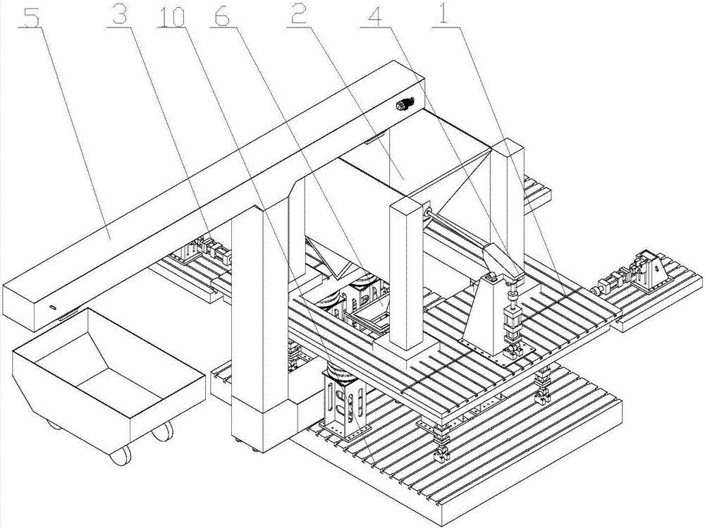 Comprehensive simulation test system for railway hopper car