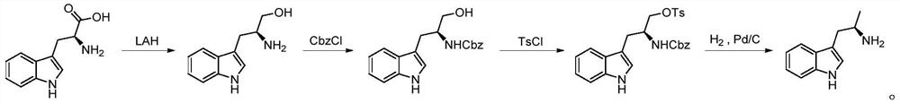 Preparation method of chiral alpha-methyl arylethylamine