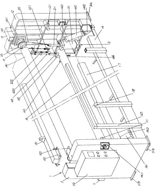 Automatic board continuous layer conveyor