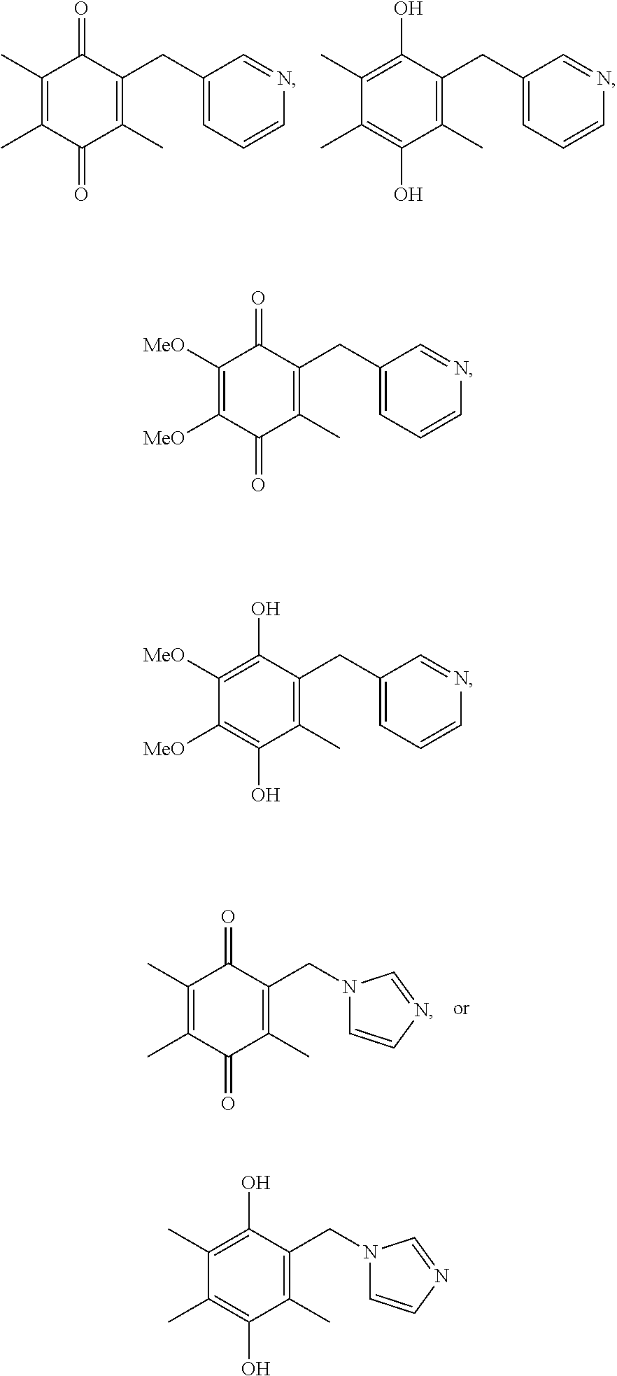 Alkyl-heteroaryl substituted quinone derivatives for treatment of oxidative stress disorders