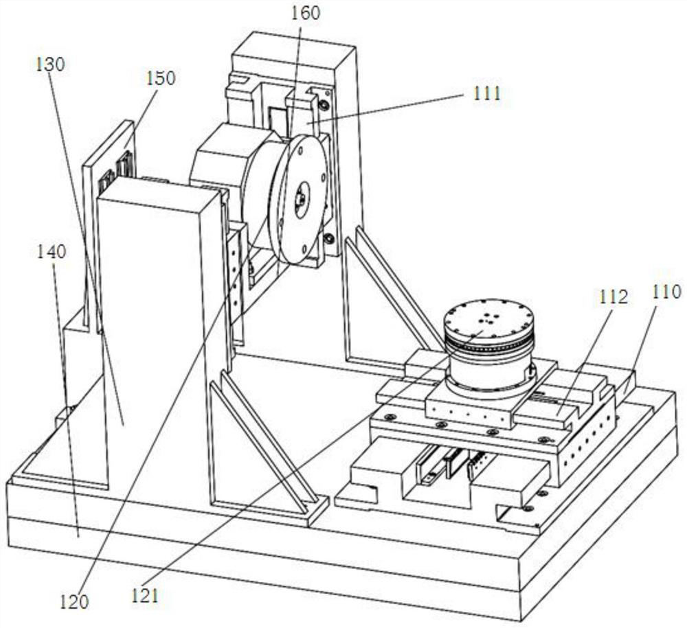 Multi-axis motion and series manipulator composite drive four-reflector polishing machine tool