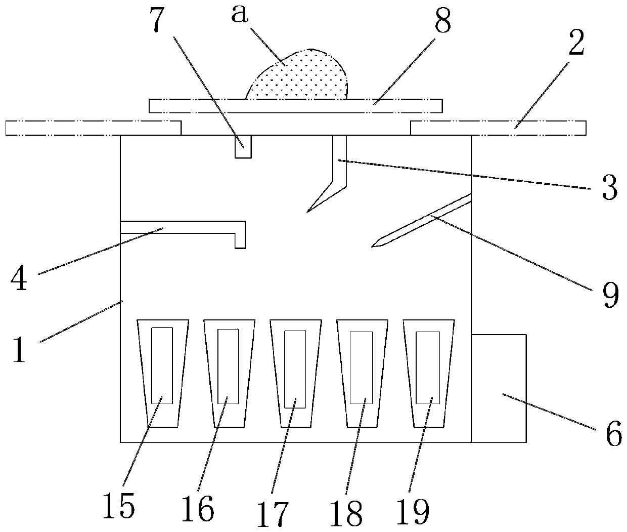 Intelligent garbage classification device and method