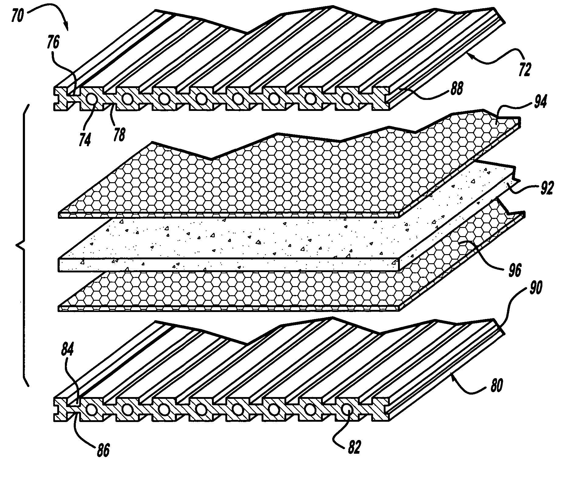 Extruded bipolar plates