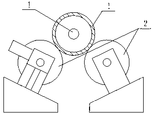 Technology for coating three-layer polyethylene structure on outer wall and fusing epoxy resin on inner wall of steel pipe