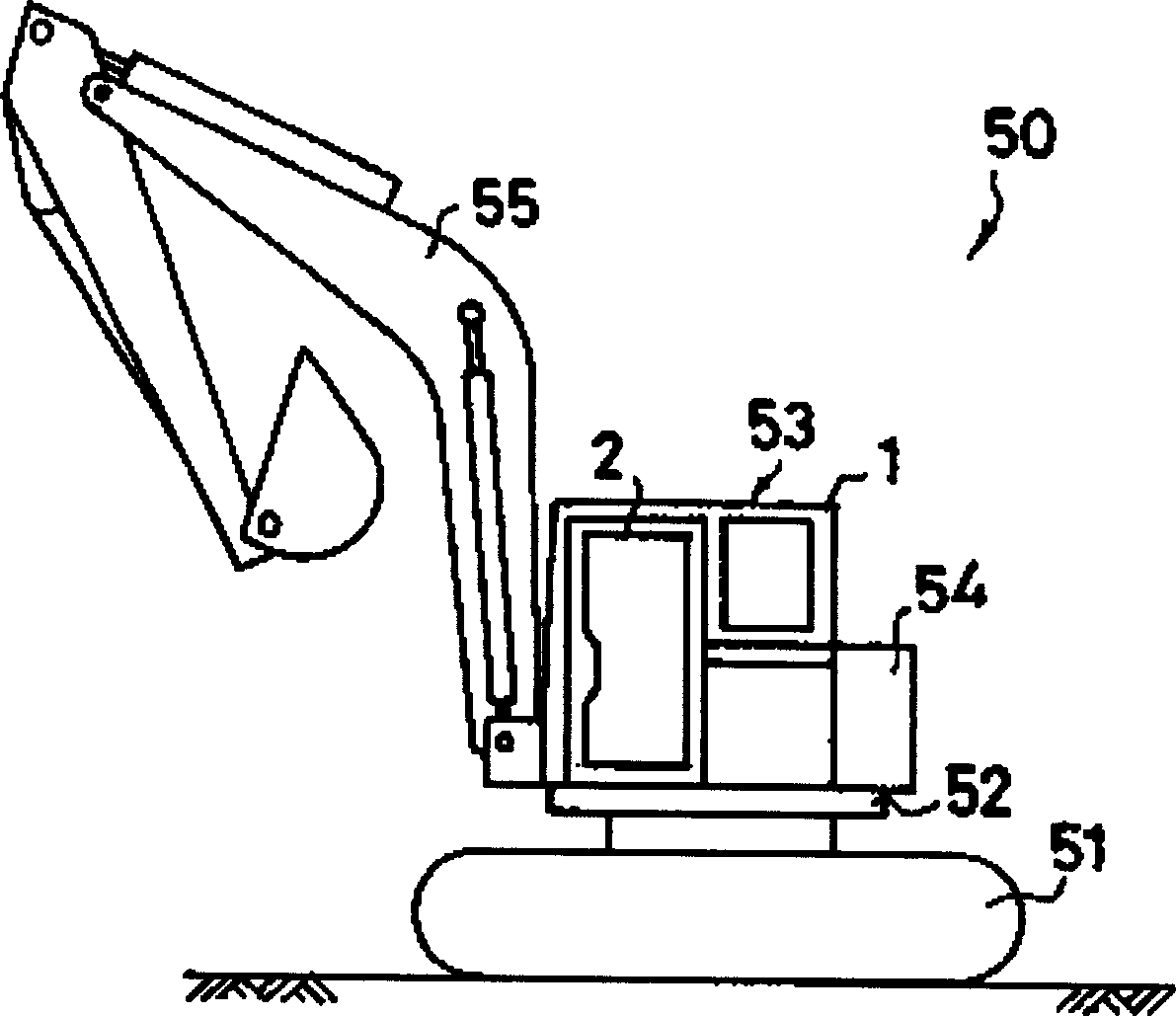 Operator cab for construction machine