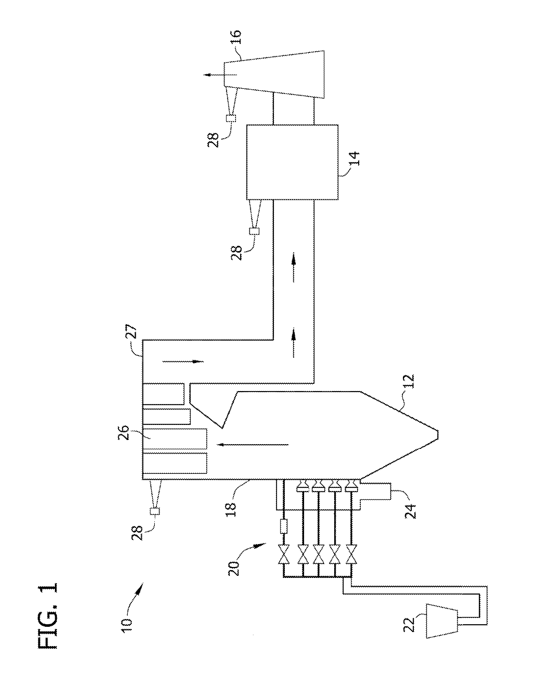 Acoustic cleaning assembly for use in power generation systems and method of assembling same