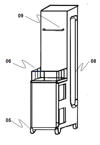 Traceable medical communication service robot