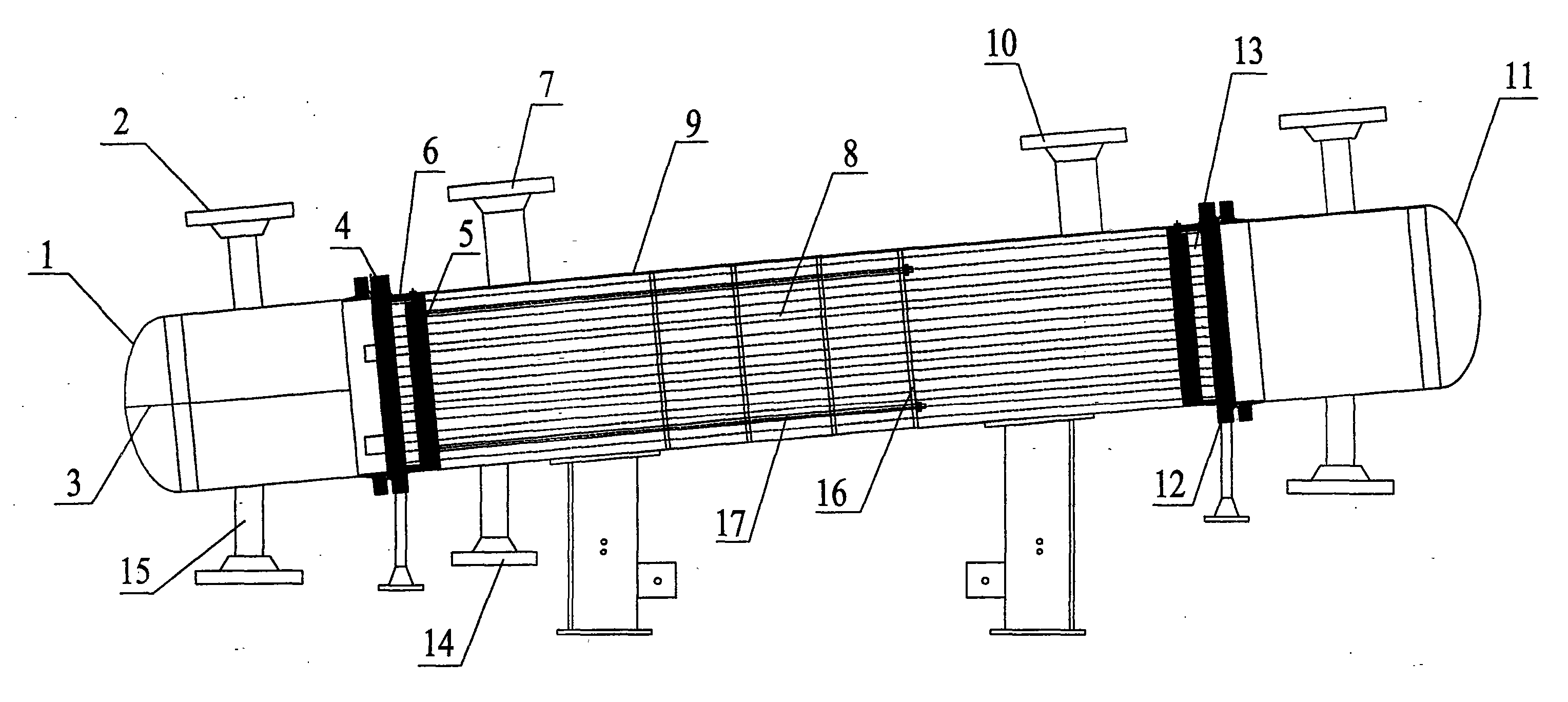 Dual-tubesheet heat interchanger