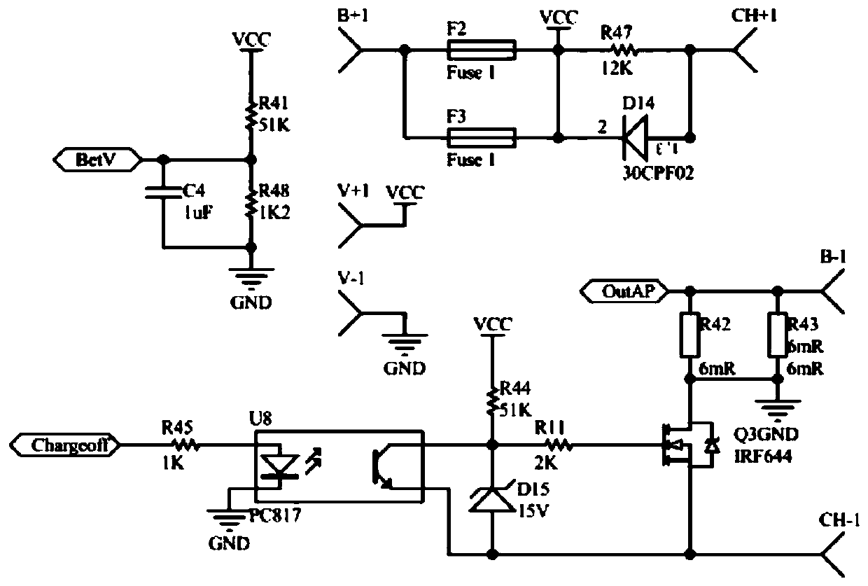 Electric vehicle lead-acid battery pack protection module