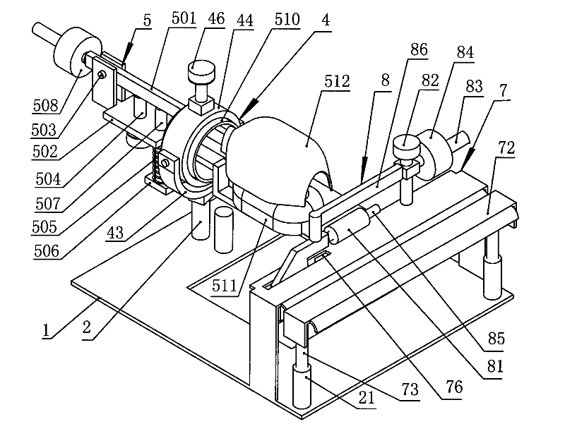 Experimental rat holder