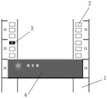 Cabinet slot position monitoring method based on indoor light source and method for positioning equipment in cabinet